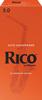 WoodWinds RICO Reeds for Alto Hardness D'Addario Saxophone, RJA2530, 3.0, 25-Pack