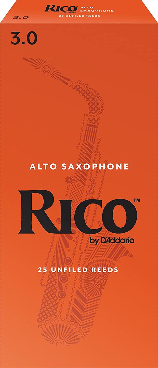 Трости WoodWinds RICO для альт-саксофона D Addario, RJA2530, 3.0, 25 шт.