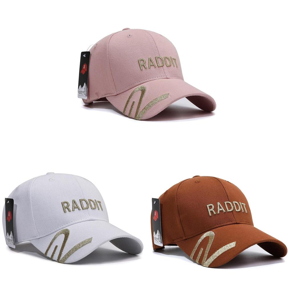 Letter Raddit Embroidery Baseball Cap Outdoor Sun Protection Hat Breathable