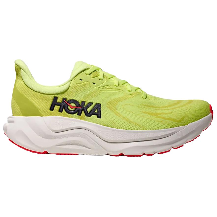 Hoka One One Arahi 8 Comfortable Fitting Running Shoes Unisex Running Shoes Fluorescent-Green Black 1168690-NZN