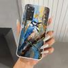 Animal Oil Painting Bird Phone Case for Xiaomi Redmi Note 15 14 14S 13 12S 12 Pro 11S 11 Plus 11T 11E 10S Soft Funda Print Shell