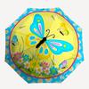 1pc Butterfly Clock Automatic Umbrella - Automatic Opening And Closing, Sturdy Iron Frame, Portable Folding Design yy251018158