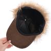 Embroidered Feather Baseball Hat Korean Style Y2k Peaked Cap Corduroy Baseball Cap  Spicy Girls