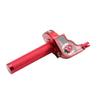 Universal 22mm Motorcycle Throttle Grip Off-Road Dirt Bikes Adjustable Twist With Visual Fuel Indicator 7 Colors