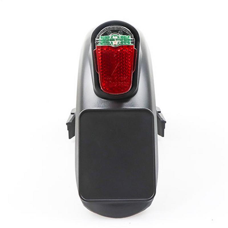 E Scooter Mudguard Scooter Replacement Parts High Brightness Ipx4 Waterproof Taillight License Plate Bracket For Electric Bikes