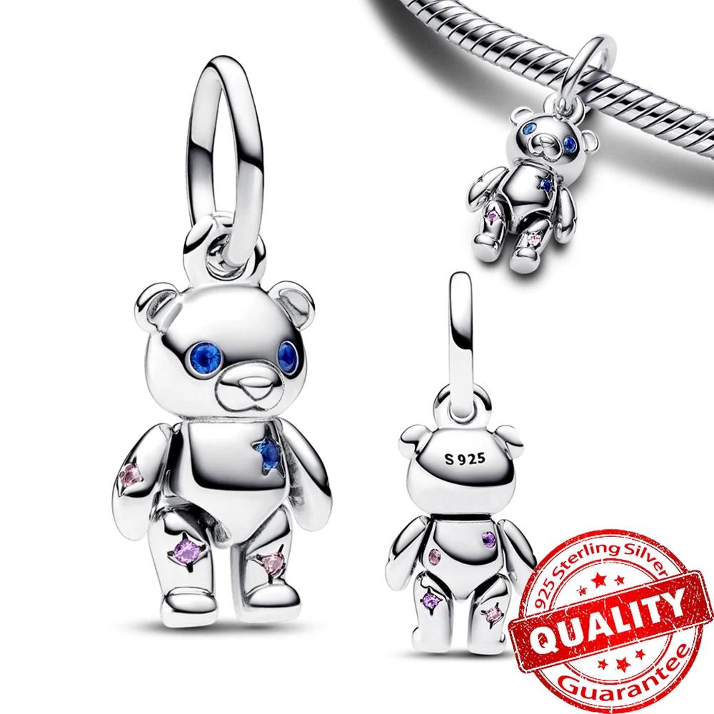 Original Copper Moon Star Rose Heart Bear Snowflake Angel Charm Bead For Diy Bracelet Necklace Women Jewellery Gift