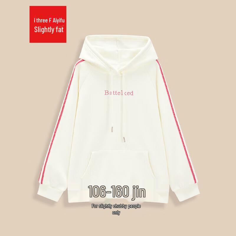 

IEF Толстовка большого размера в корейском стиле кэжуал Free Size