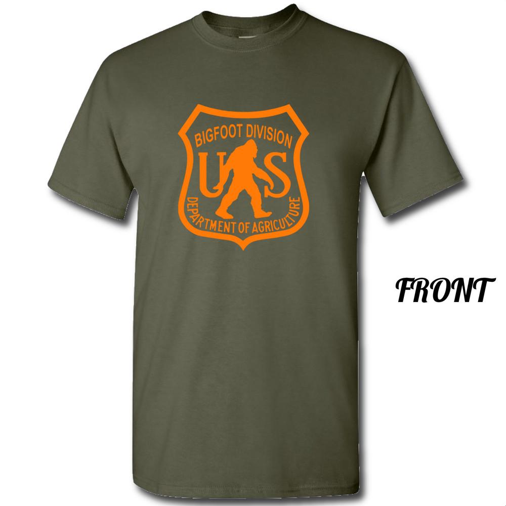 Bigfoot Division Shirt Brand New Multiple Sizes and Colors Unisex T-Shirt M