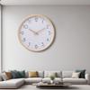 10inch Decorative Wall Clock Nordic Style Silent Scale Clock Stylish Wooden Wall Clock  Living Room