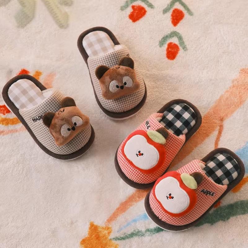 Pantofole Invernali Calde Antiscivolo in Cotone per Bambini per Uso Interno - Design Carino per Bambini e Bambine