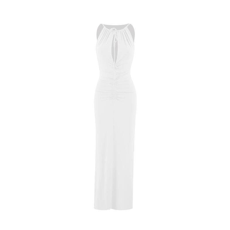 Summer Women s Fashionable, Sexy, Form-fitting Long Dress L