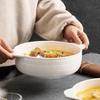 Ceramic Double-Handle Anti-Scald Soup Bowl