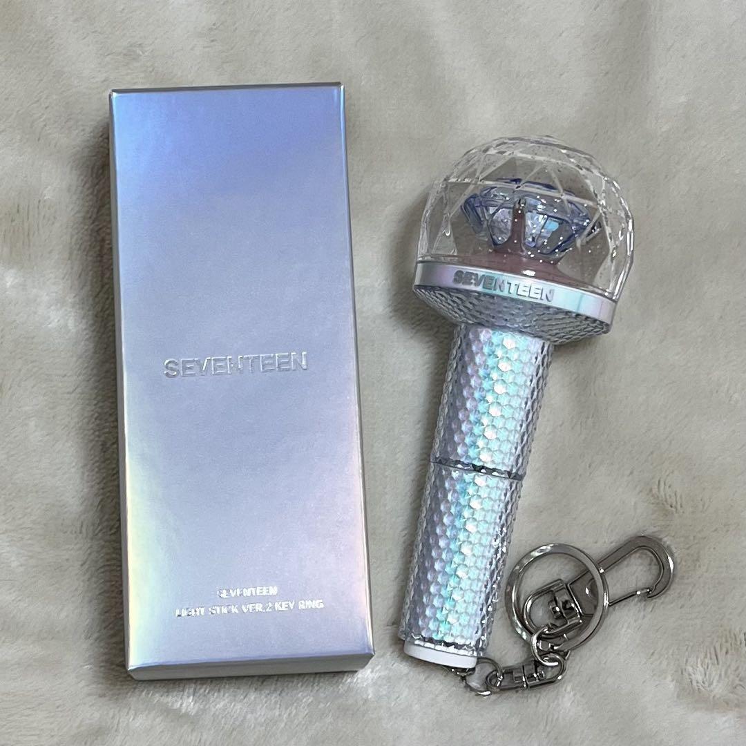 

[USED] SEVENTEEN penlight ver.2 mini key ring carat stick