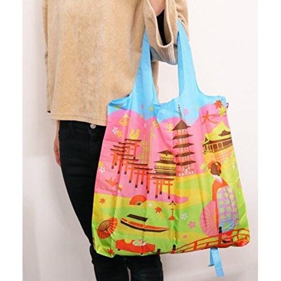 Matsumi Kogei Eco Bag Souvenir Japan Maiko Pattern Kyoto