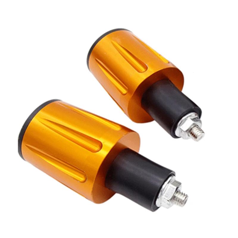2pcs/set 22mm Motorcycle Universal Handlebar Bar End Plugs Aluminum Handlebar Ends Balanced Slider Plug for Suzuki Yamaha Bmw
