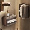 Alliancer Diamond Pattern Bathroom Wall-Mounted Tissue Box