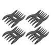 Geniş Diş Tarak Çift Taraflı Güvenli Küçük Erkekler Saç Şekillendirici Tarak Berber Kuaför için 10 adet