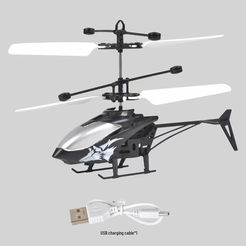 Dual-Mode Gesture-Control Shark Helicopter Drone