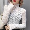 Blouses for Women Autumn Winter Lace Elegant Indoor Wear Women's Shirts Long Sleeve Tops Fine Clothes