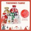 24pcs Drawstring Christmas Gift Bags Foil Gift Bags Durable Decorative Gift for Kids Holiday Celebrations