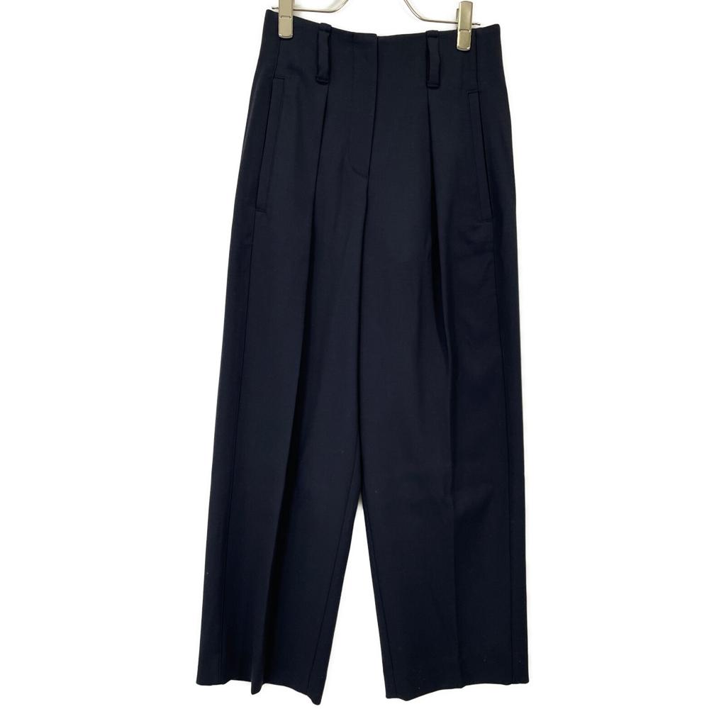 Brunello Cucinelli Navy 23 Years MP097P8239 Monile Decoration 1P Tapered Pants Bottoms 36 NavyUsed