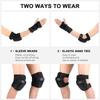 1/6Pcs Knee Elbow Wrist Guards Protective Gear Set For Adults Kids Skateboarding Biking Cycling Outdoor Sports