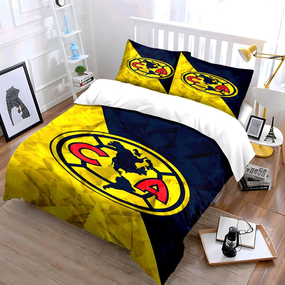 Yellow Continents, "C A" Initials. Bedding Sets Duvet Cover Sets Duvet Covers Pillowcases(1*Duvet Cover 2*Pillowcases Without Duvet Insert)