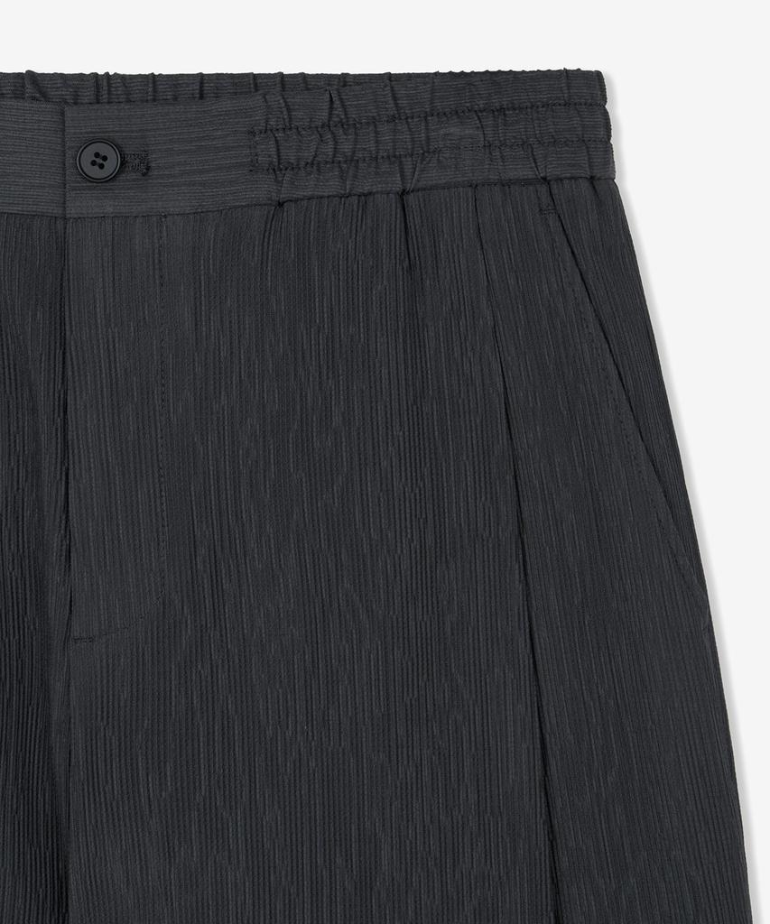 Tienjiti Kinoshita Seersucker Semi-Wide Pants (Grey) Tnpa6E205G2