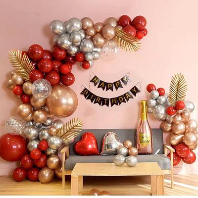 Vintage Bohemian Wedding Arrangement Balloon Chain Package Bride Engagement Anniversary Birthday Party Decoration