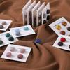 4Pcs/set Macaroon Color Matte Magnet Hijab Pins Magnetic Brooch Headscarf Shawl Strong Magnetic Button Clothing Accessories