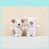 Cute Adorable Dog Plush Keychain Cartoon Stuffed Toy Pig Keyring Doll For Bags