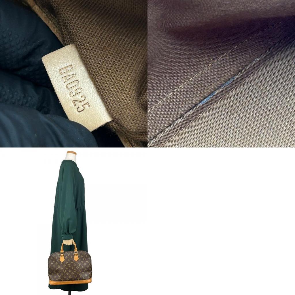 Used LOUIS VUITTON Handbag Alma old type M51130 Monogram Brown Brown Classic