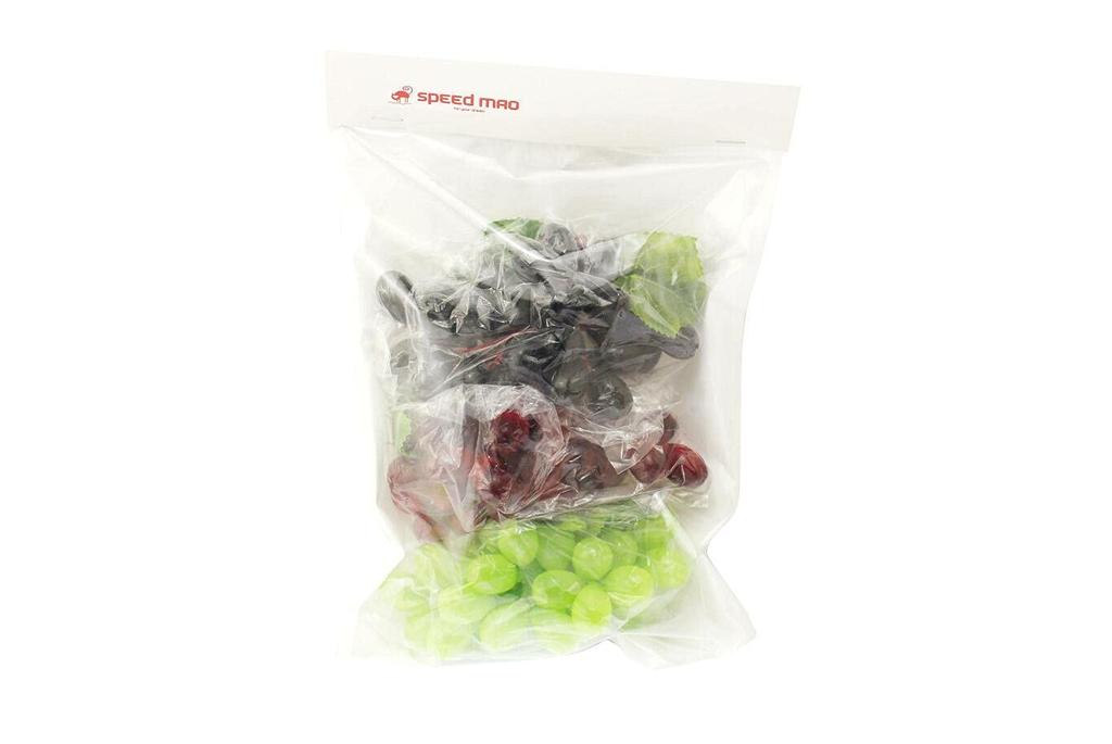 Speed mao Realistic Grape Bunch Food Sample Model Set of 3