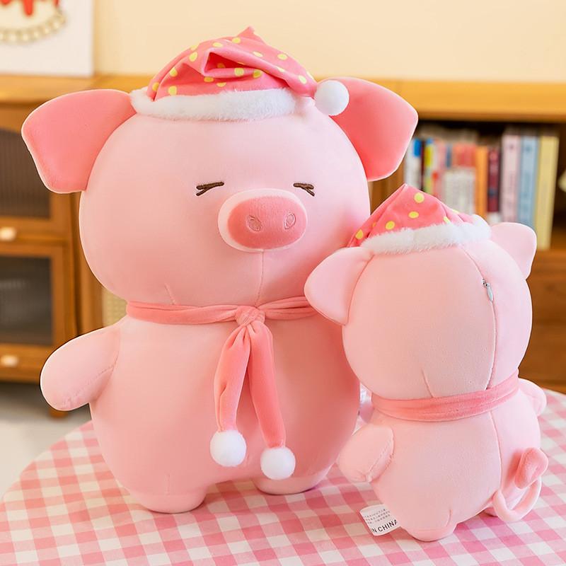 Adorable Goodnight Pig Plush Toy Perfect Birthday Gift For Girls Stuffed Doll