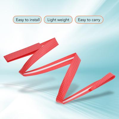 PU Tennisschläger Übergriff Angenehmes Handgefühl Rutschfestes Badminton Griffband für Outdoor-Übungen Tennisschläger Griffband