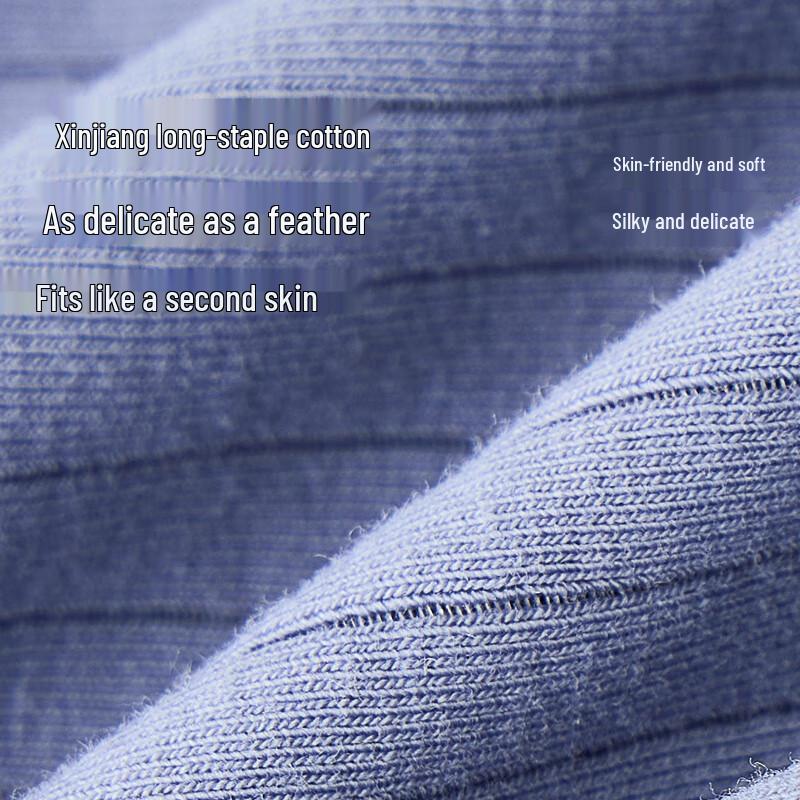 Men's 3-Pack Pure Cotton Antibacterial Breathable Boxer Briefs