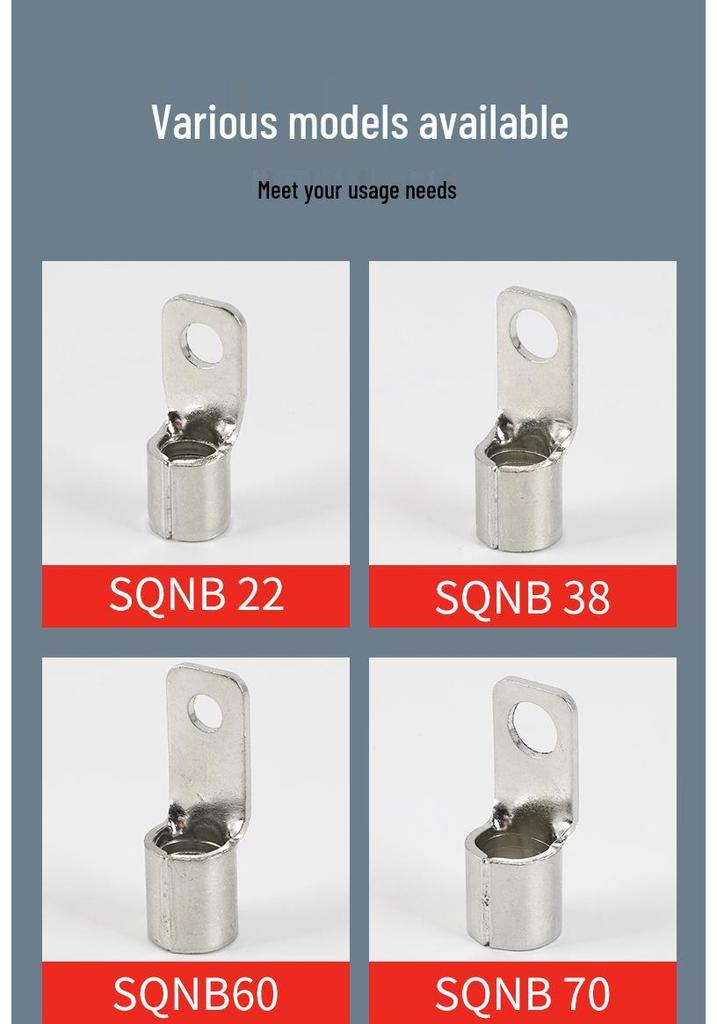 Kaitong SQNB Copper Lug Terminal - Multiple Sizes Available