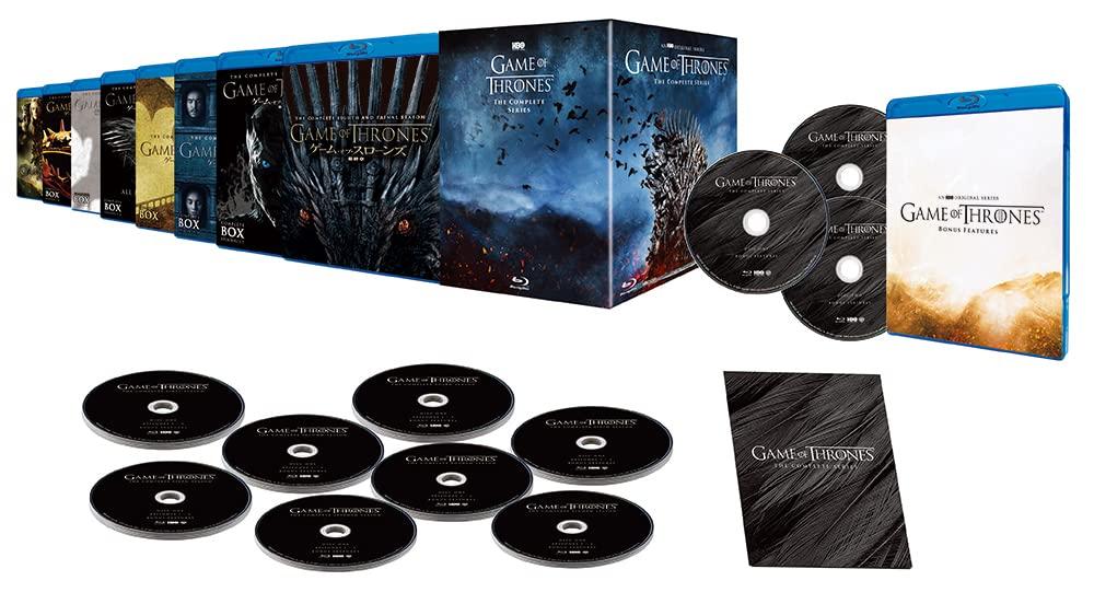 Game of Thrones Complete Series Set 3 Bonus (Season 1-Final) Blu-ray (30-Disc + Discs) [Blu-ray]