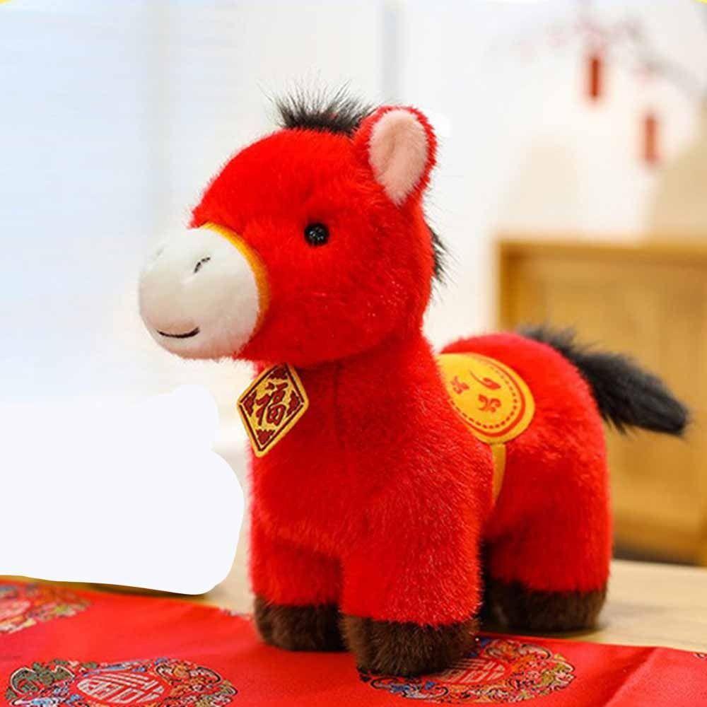 Stuffed Animal Horse Plush Doll 20cm Size Plush Stuffed Animal  Chinese Zodiac Year