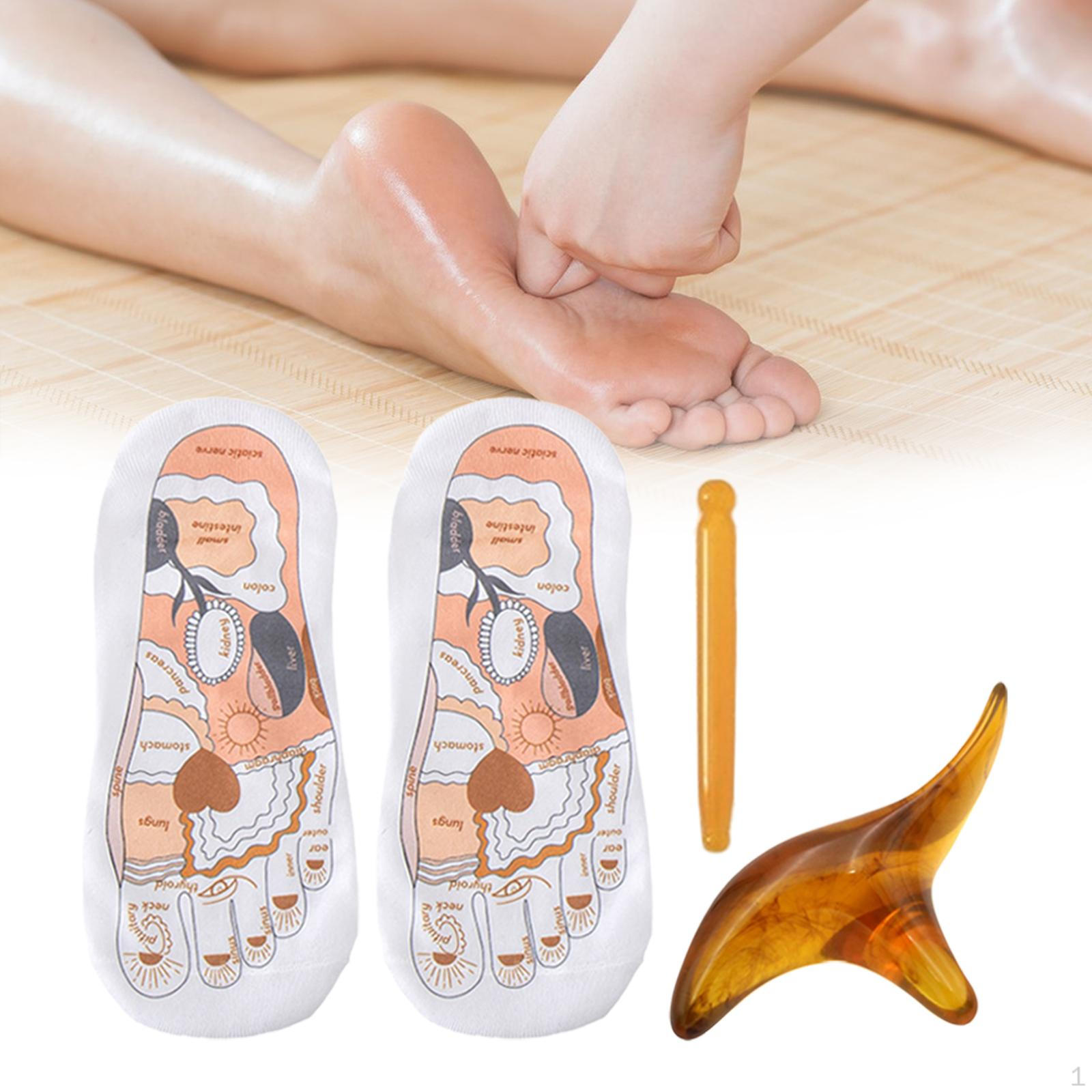 

Уютные носки для рефлексотерапии стоп для успокаивающего массажа small yellow massage