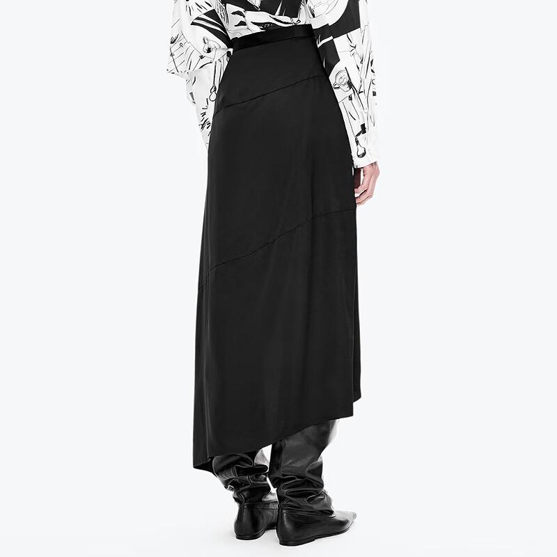 JNBY 2025 Autumn Collection Women's Casual Straight Skirt