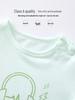 Pure Cotton Short Sleeve Baby Onesie - Newborn Summer Pajama Bodysuit