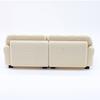 Handmade Mini Couch Dollhouses Single Sofa Set Flocking Loveseat Seater For Realistic Bedroom Scenes