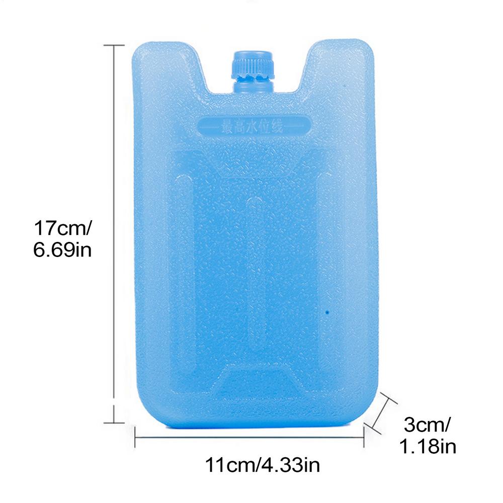 Reusable Gel Freezer Pack Refrigerator Ice Blocks Ice Crystal Box Cold Freezer Pack Picnic Fresh Food Cooler for Freezers Breast