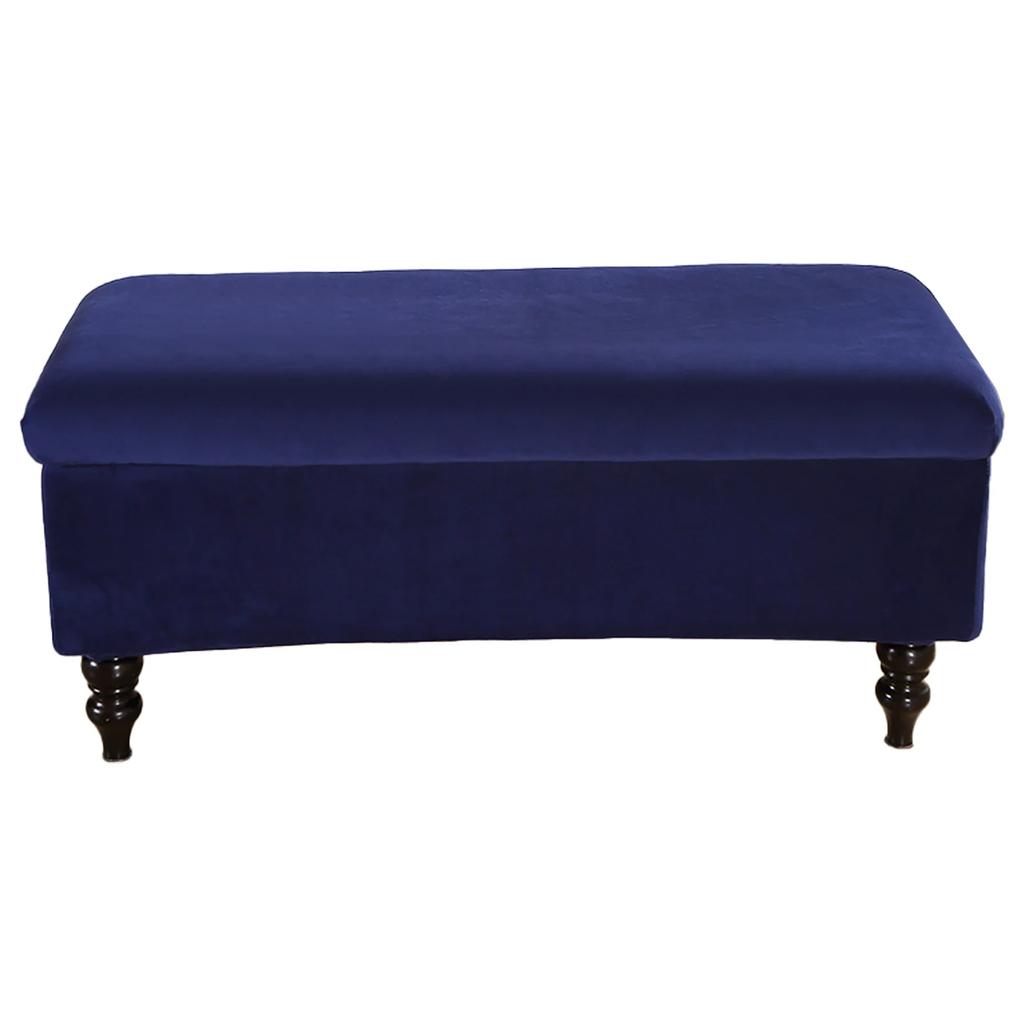 Stretch Footrest dustproof Ottoman Slipcovers Rectangle Footrest Footstool Piano Seat Bench Protector Slipcover Protector Covers
