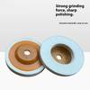 5PC 100mm/75mm Wool Polishing Wheel Set - Felt Buffing Pads for Angle Grinder On Metal, Marble & Glass
