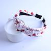 Valentine's Day Hair Bands Knot Printed Women