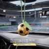 Football Shaped Hanging Air Freshener Long Lasting Fresh Scent Lovely Creative Design for Car Bedroom Bathroom Kids Gift