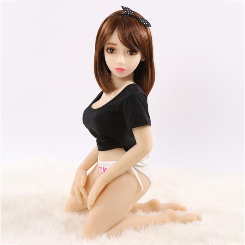 Physical Fun Doll TPE Material Jelly Chest Men's Non Inflatable Pluggable Adult Sex Doll