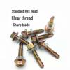 Galvanized Hex Head Tapered Screws